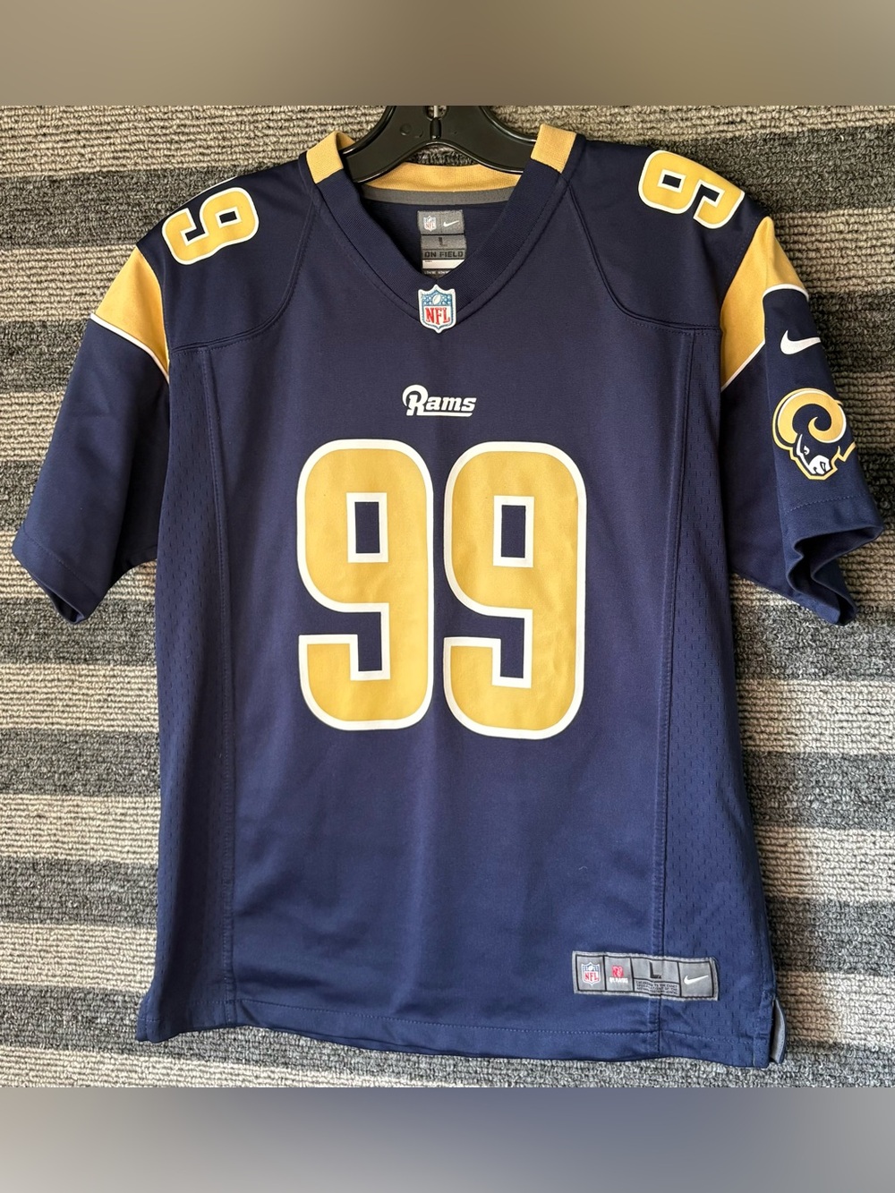 Nike Aaron Donald Los Angeles Rams NFL Football Kids Youth Jersey Large 10-12